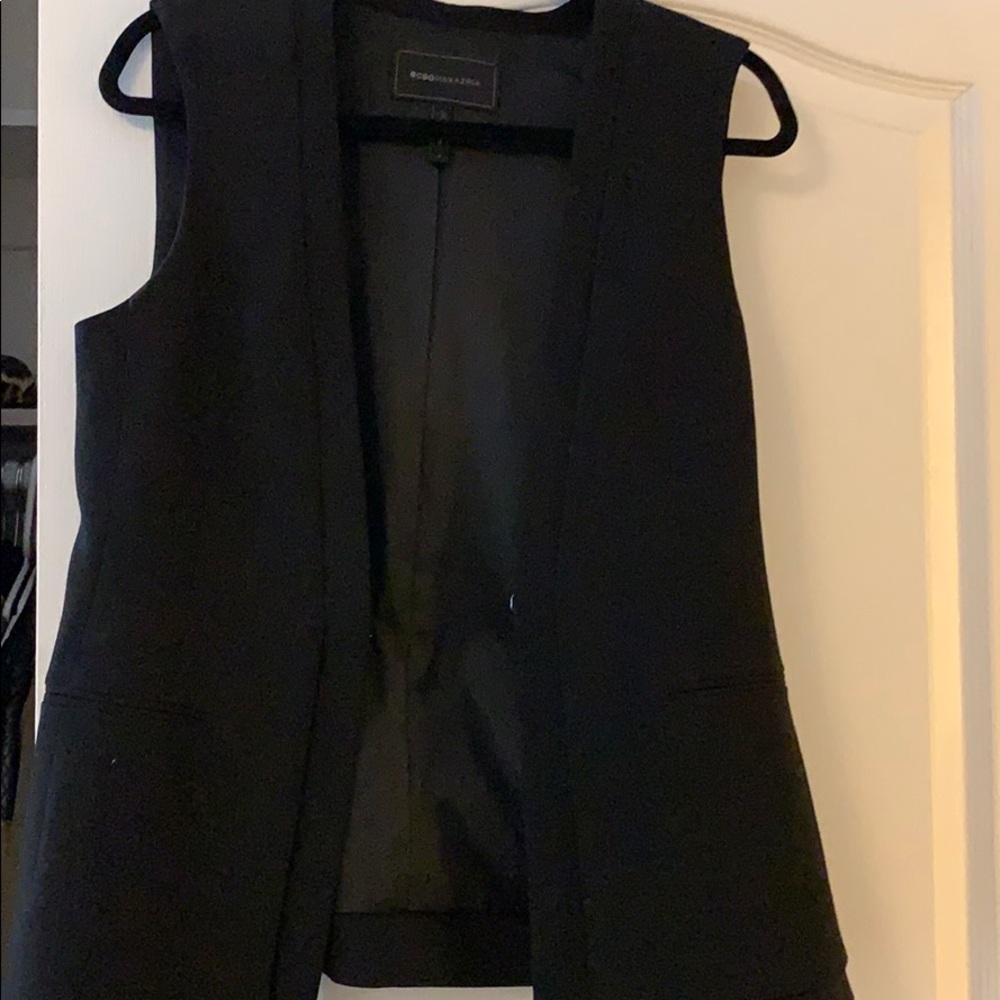 Black vest bcbg Maxazria